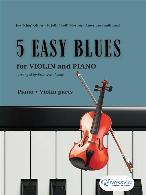 Cover image for 5 Easy Blues--Violin & Piano (complete parts)